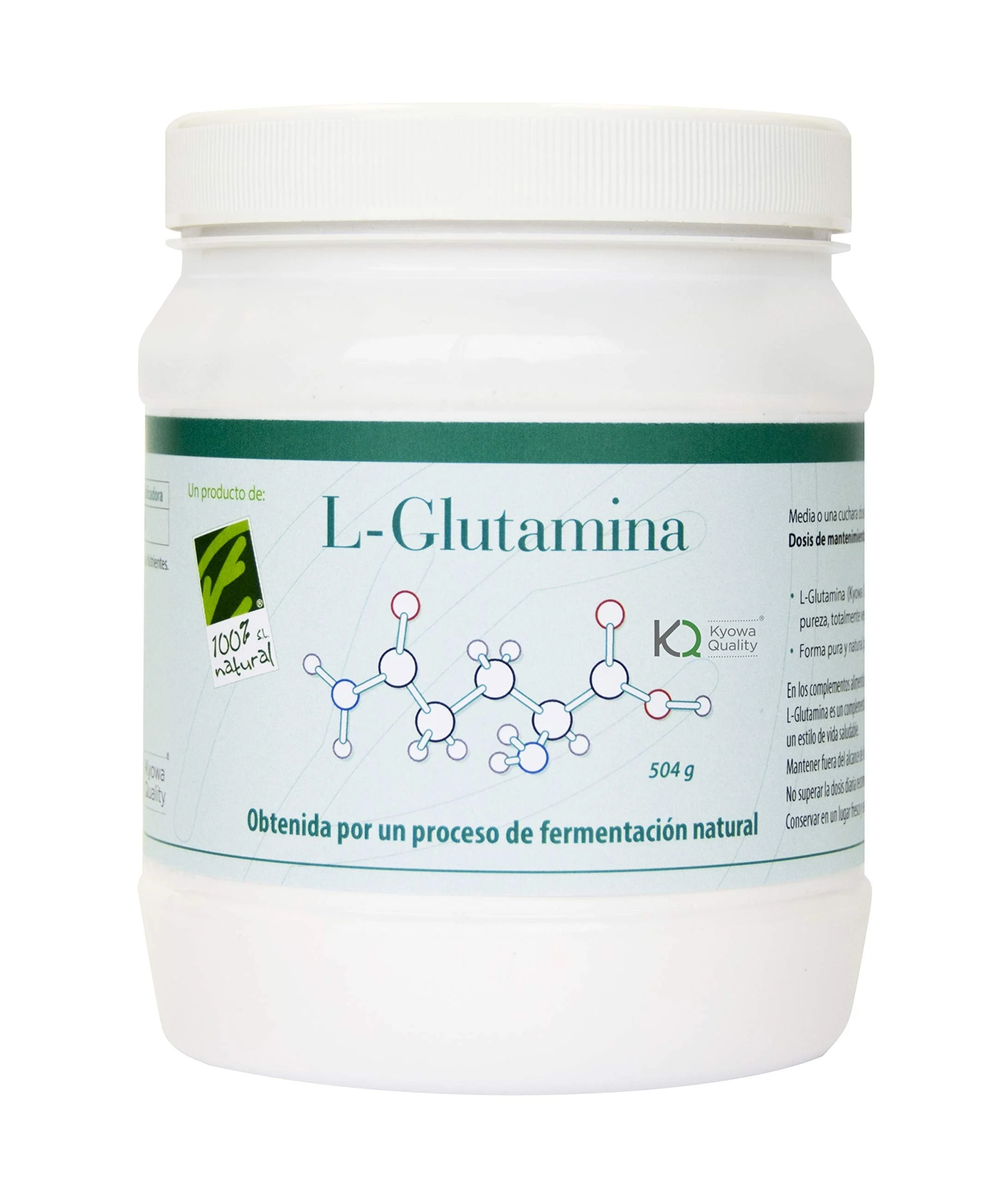 100 % natürliches L-Glutamin 504 G 168 Dosen