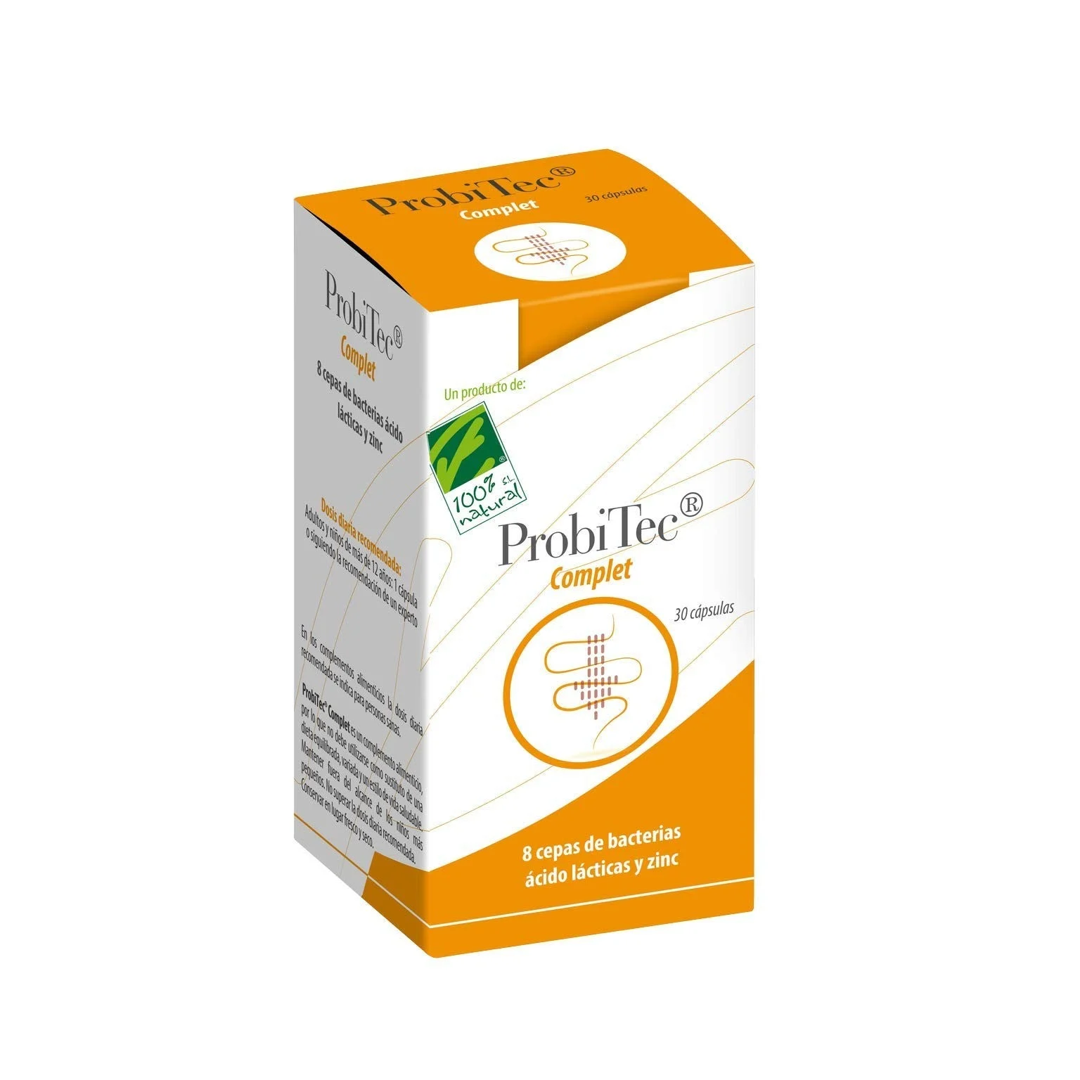 100 % natürliches Probitec Complete 30 Kapseln