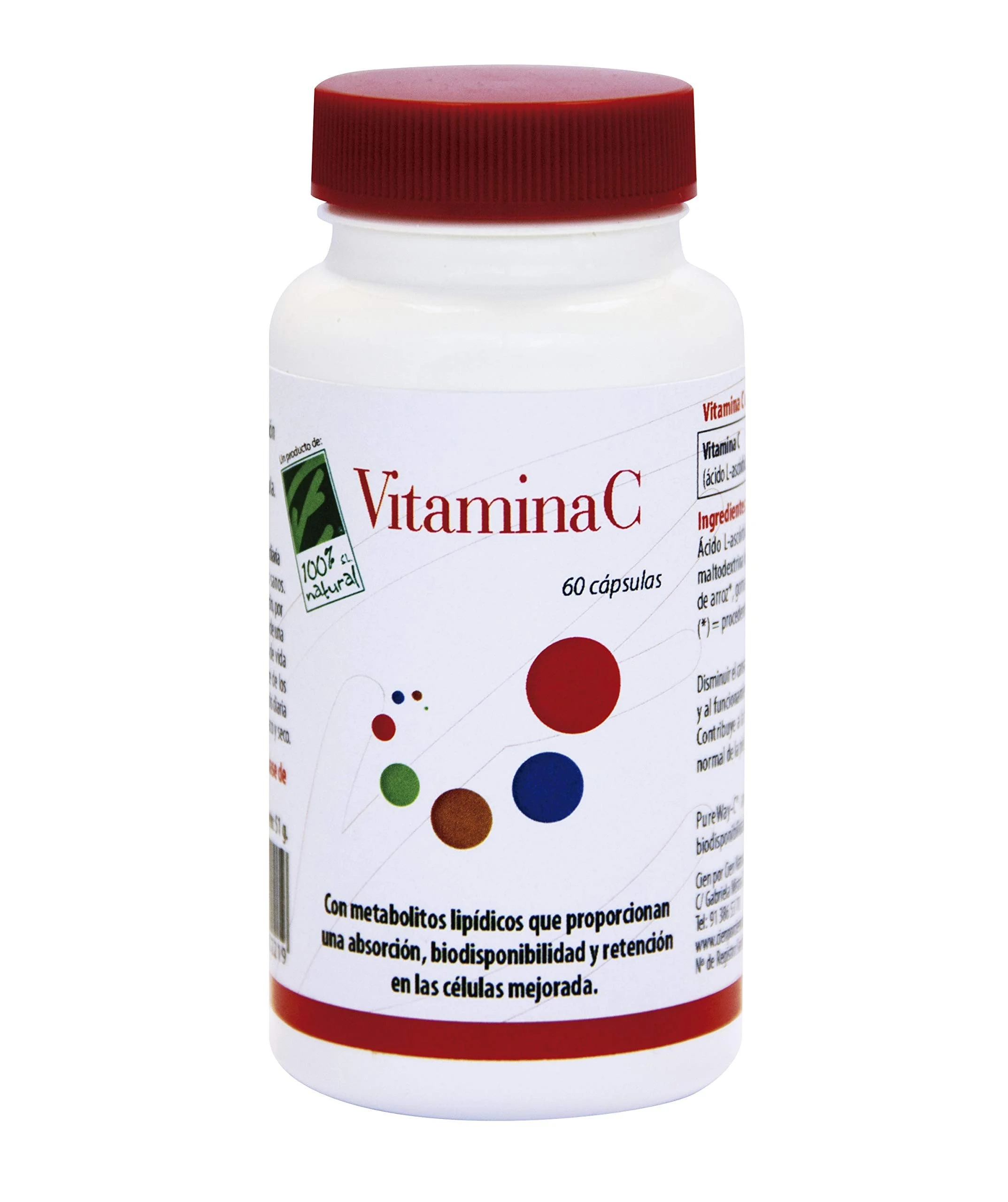 100 % natürliches Vitamin C, 60 Kapseln