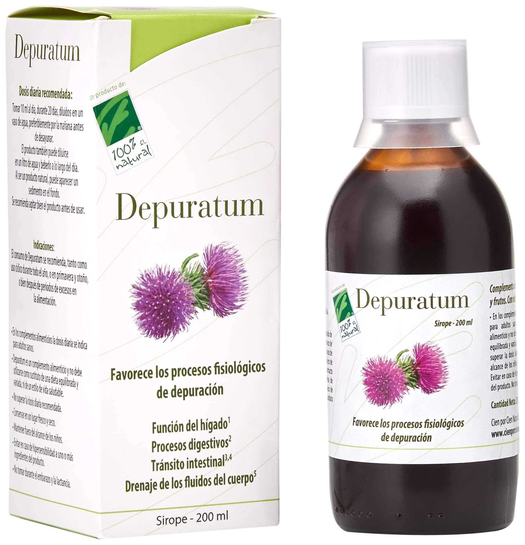 100% Natural Depuratum 200ml