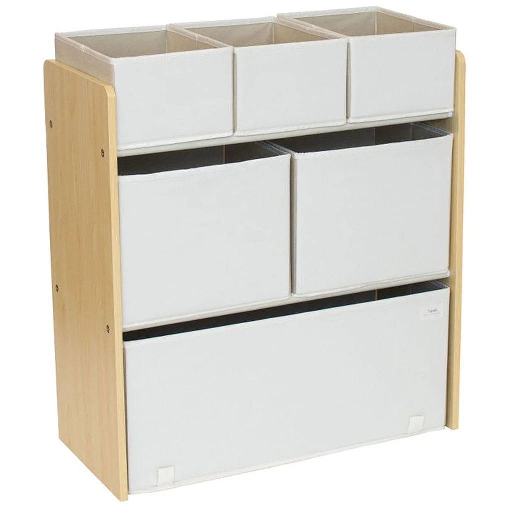 3 SproutsRegal mit Boxen