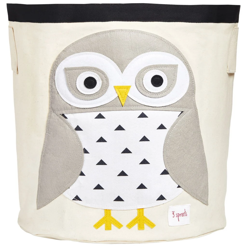 3 SproutsSpielzeugkorb Eule