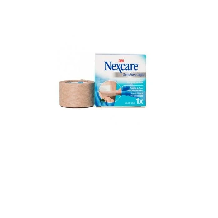 3M Nexcare Sensitive Tape Esparadrapo Hypoallergenisch Beige 1 Stück