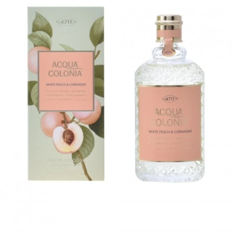 4711 Acqua Colonia White Peach & Coriander Eau de Cologne Unisex Parfüm Spray 170 ml
