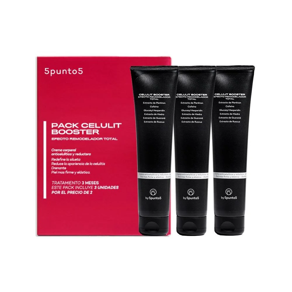 5punto5 2 Celulit Booster + 1 Celulit Booster (Gratis) 3x125 ml