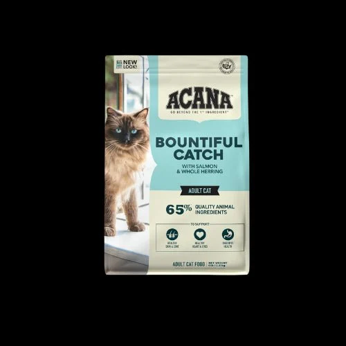 Acana Bountiful Catch Trockenfutter für ausgewachsene Katzen 1,8Kg