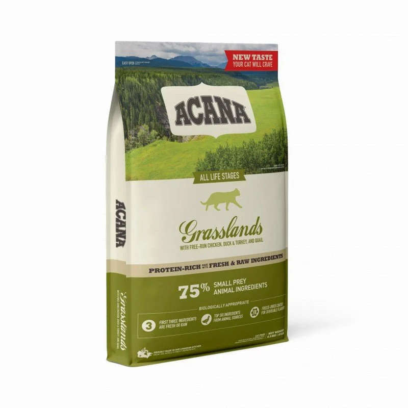Acana Grasslands Trockenfutter für Katzen 4,5Kg