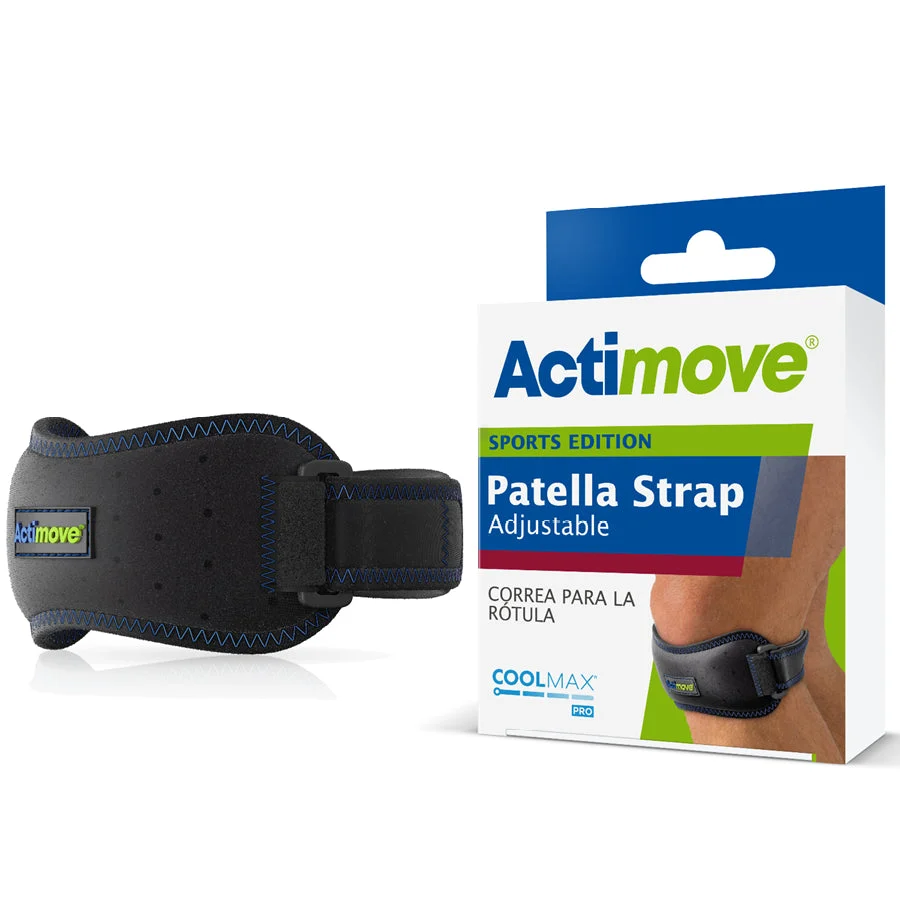Actimove Knieorthese mit offener Patella Farbe Schwarz Universalgröße 1 Stück