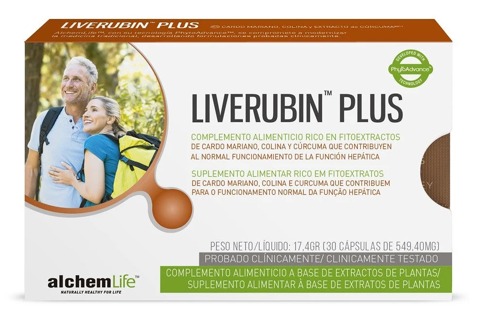 ALCHEMLIFE Liverubin Plus 30 Kapseln