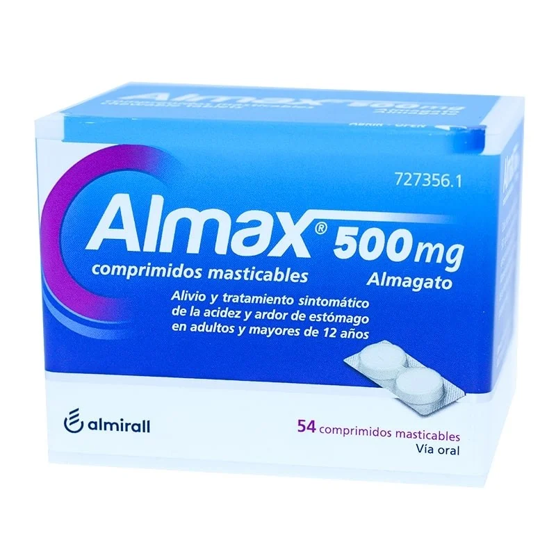ALMAX 500mg 54 Kautabletten