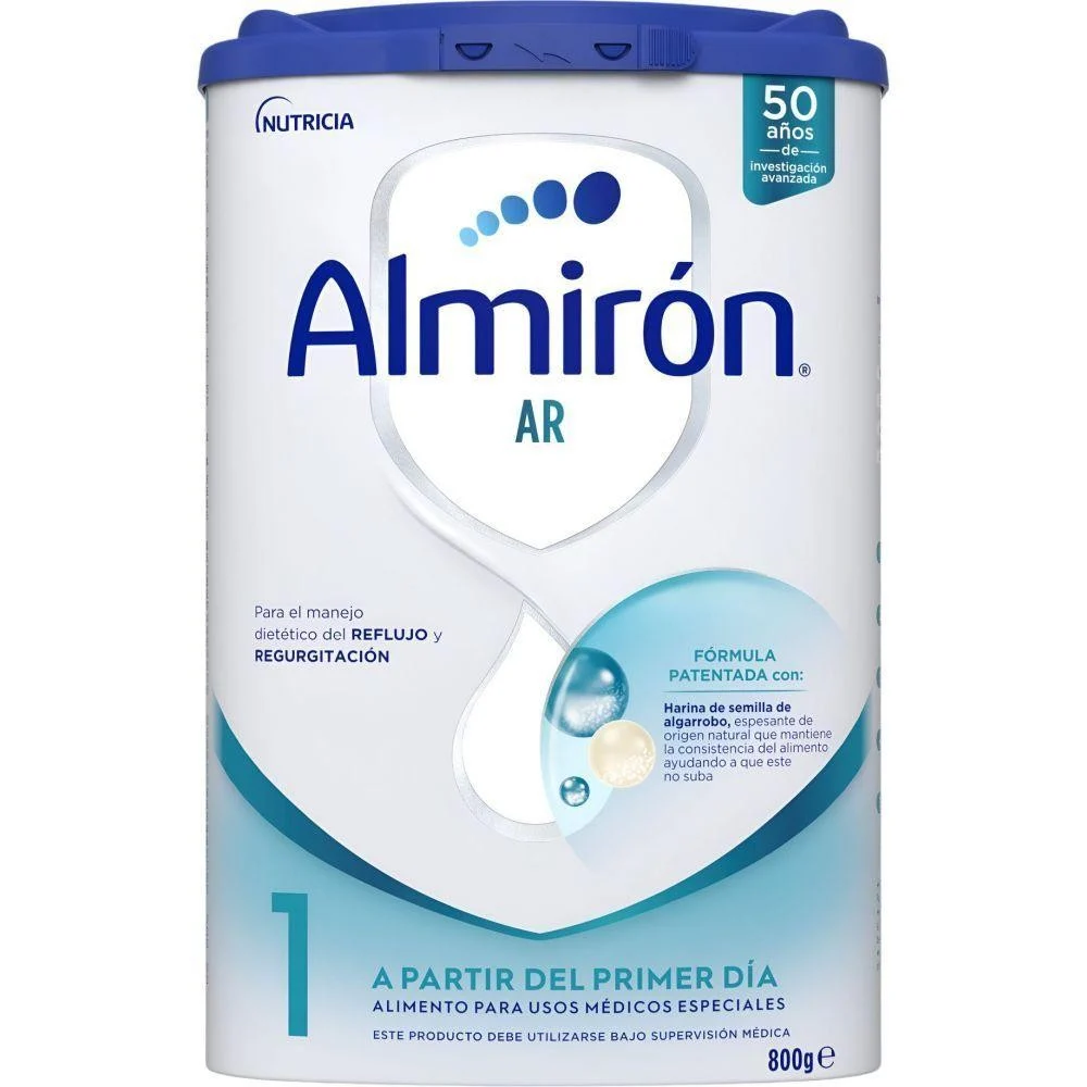 ALMIRÓN AR 1 Anti-Regurgitation Milch für Säuglinge 800g NEUE FORMEL