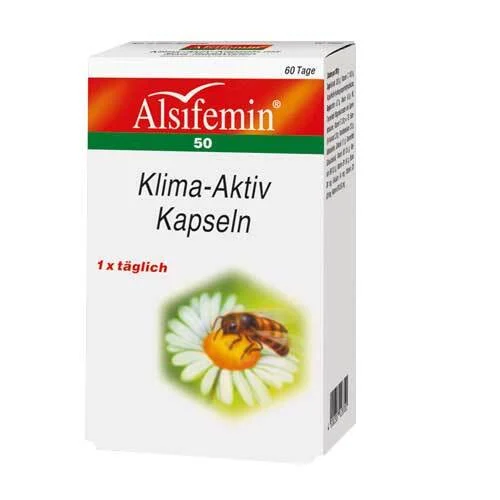 Alsifemin Klima Aktiv mit Soja-Isoflavonen Kapseln, 60 St