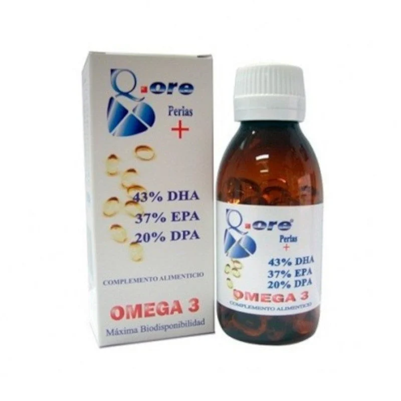 Anroch Fharma Q.Ore Omega 3 Nahrungsergänzungsmittel 90 Perlen x 250 mg