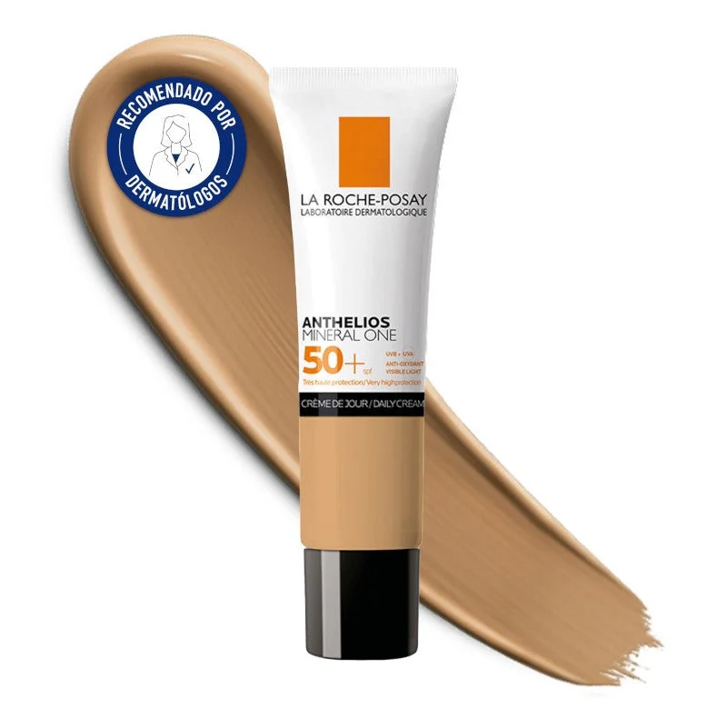 ANTHELIOS Mineral One SPF50+ Farbige Gesichtscreme Ton 4 Braun 30ml