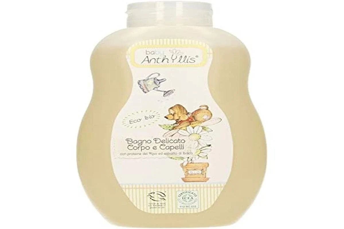 Anthyllis Baby Zartes Baby Öko Badegel und Shampoo 400 ml