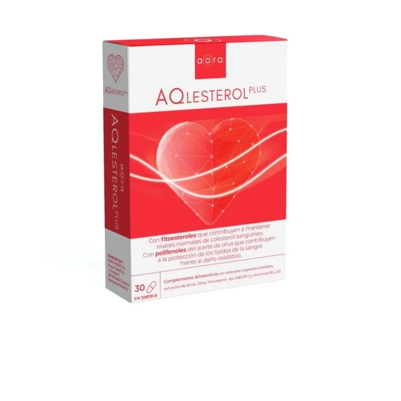 Aora Aqlesterol plus 30 Kapseln
