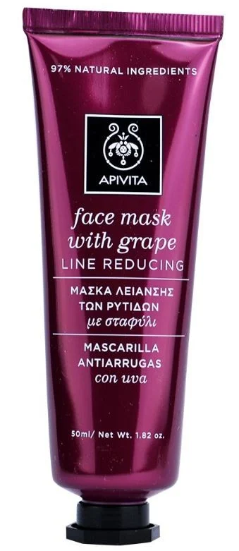 APIVITA Anti-Falten-Gesichtsmaske mit Traube, 50 ml