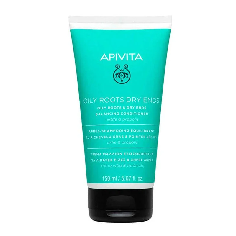 APIVITA Ausgleichender Conditioner für fettige Haarwurzeln und trockene Spitzen, 150 ml