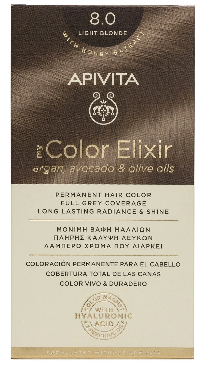 APIVITA Farbstoff 8.0 Hellblond My Color Elixir