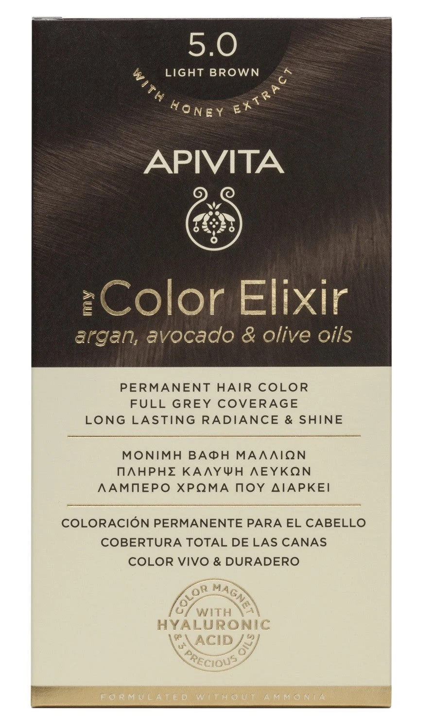 APIVITA Tönung 5.0 Hellbraun My Color Elixir
