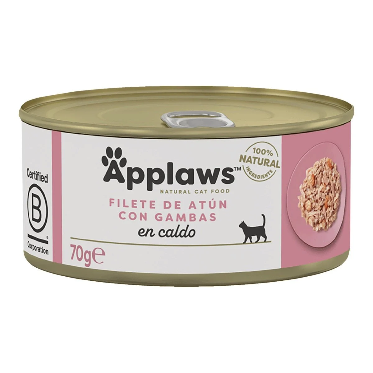 Applaws Cat Atún y Gambas Comida Húmeda 24 latas 70g