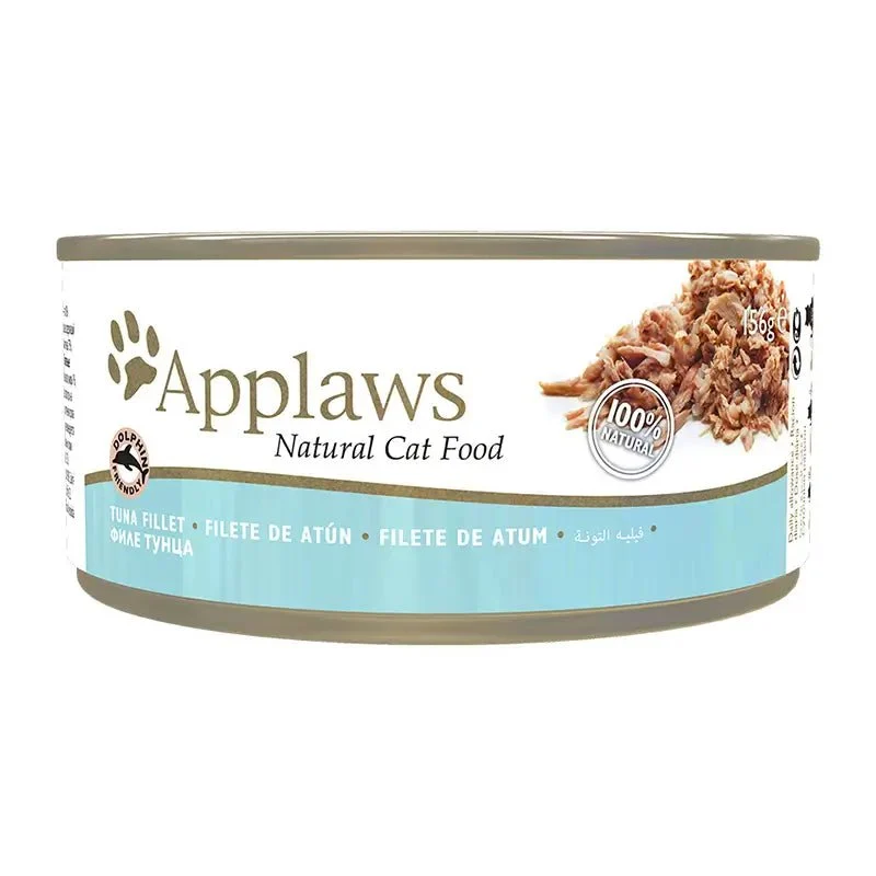 Applaws Cat Lata Filete Atún 24x156g