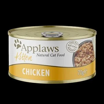 Applaws Cat Pollo Mit Reis Ergänzungsfutter 12x70g