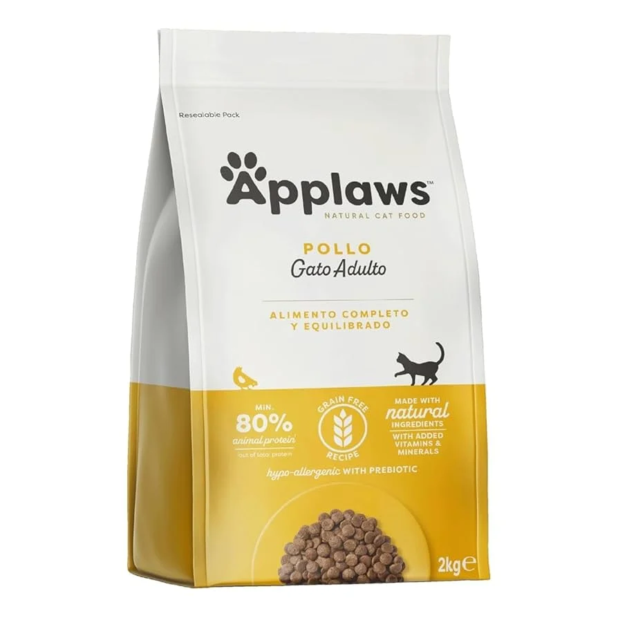 Applaws Cat Pollo y Salmón Trockenfutter für Erwachsene 2kg