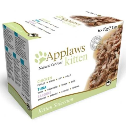 Applaws Kitten Multipack Haustierfutter 6 x 70g