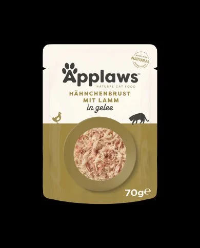 Applaws Pollo und Lamm Nassfutter 16 Beutel 1120g