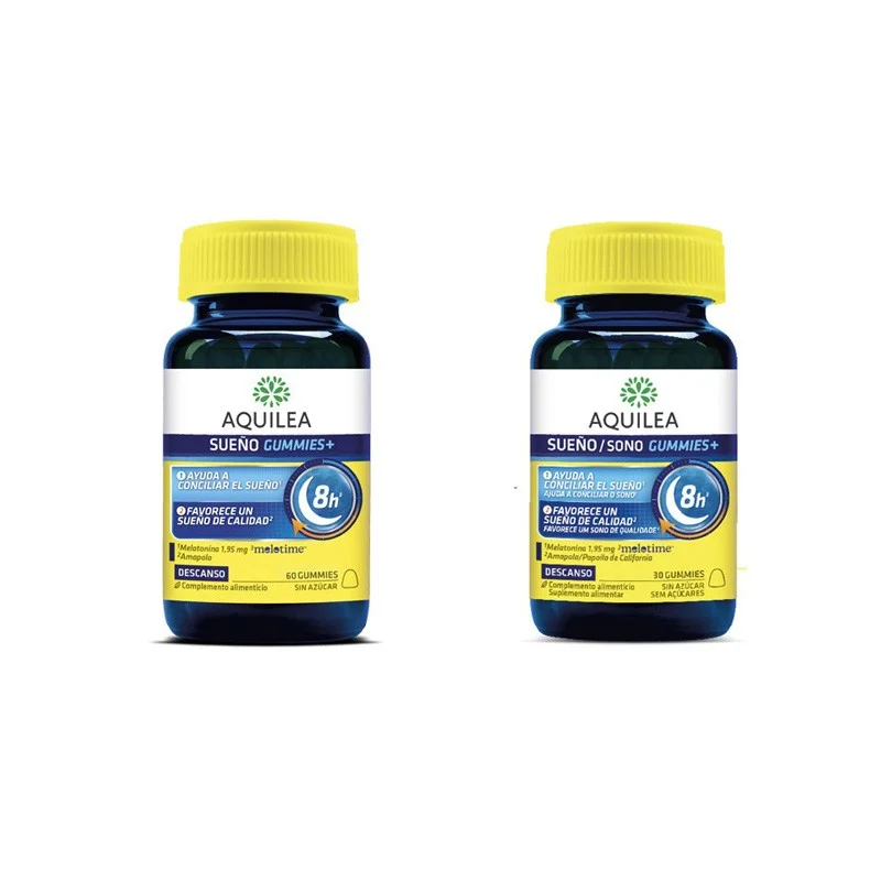 Aquilea Sueño Pack 60 + 30 Gummibärchen