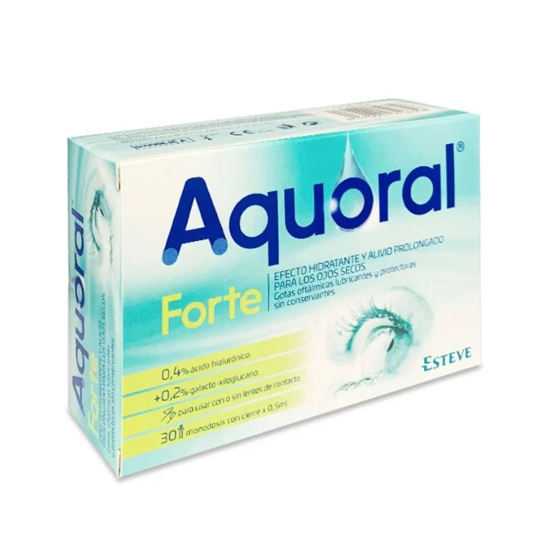 AQUORAL Forte Augentropfen 30 Einzeldosis