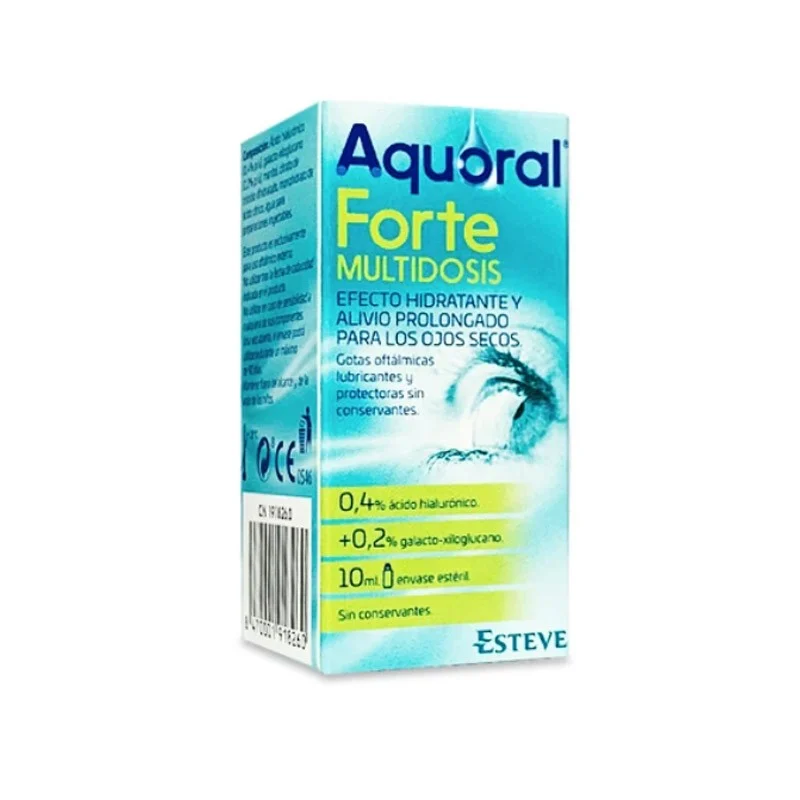 AQUORAL Forte Mehrdosen-Augentropfen 10ml