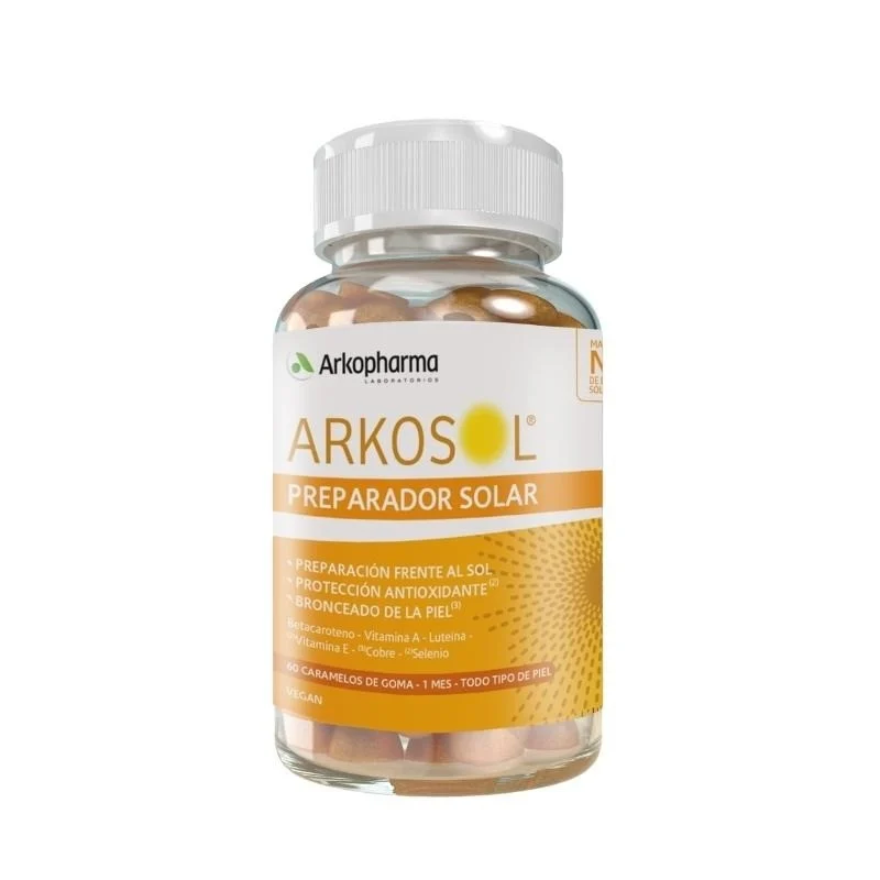 ARKOSOL Sonnenschutz-Gummibärchen, 60 Gummibonbons