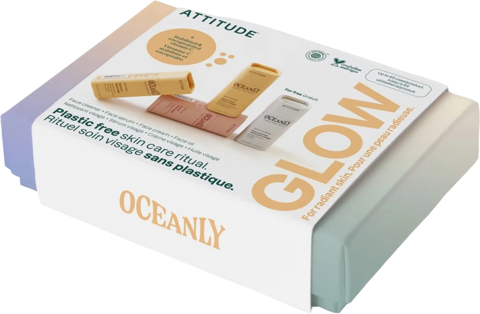 ATTITUDE Oceanly Glow Routine Minis Set