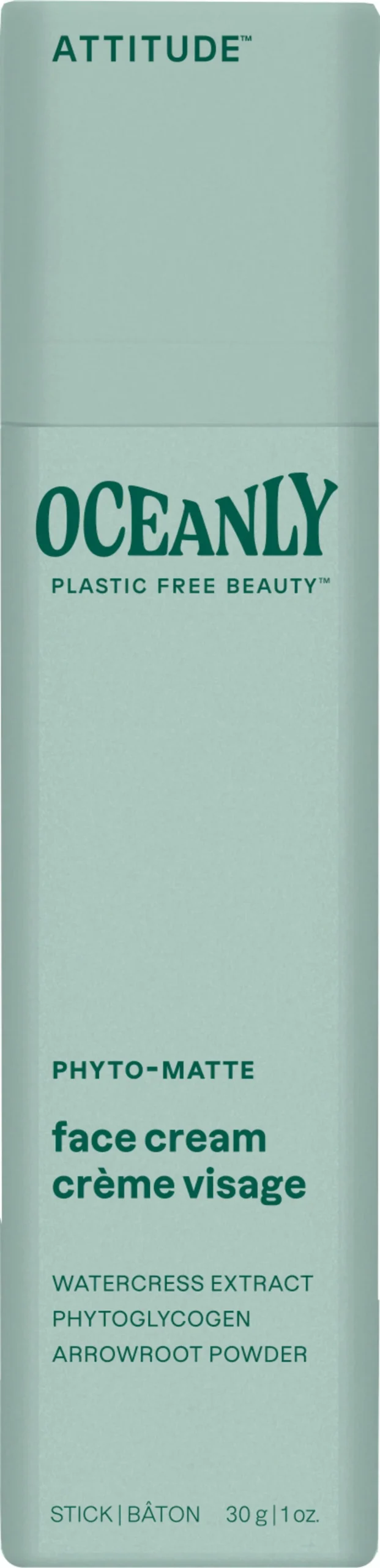 ATTITUDE Oceanly PHYTO-MATTE Face Cream, 30 g