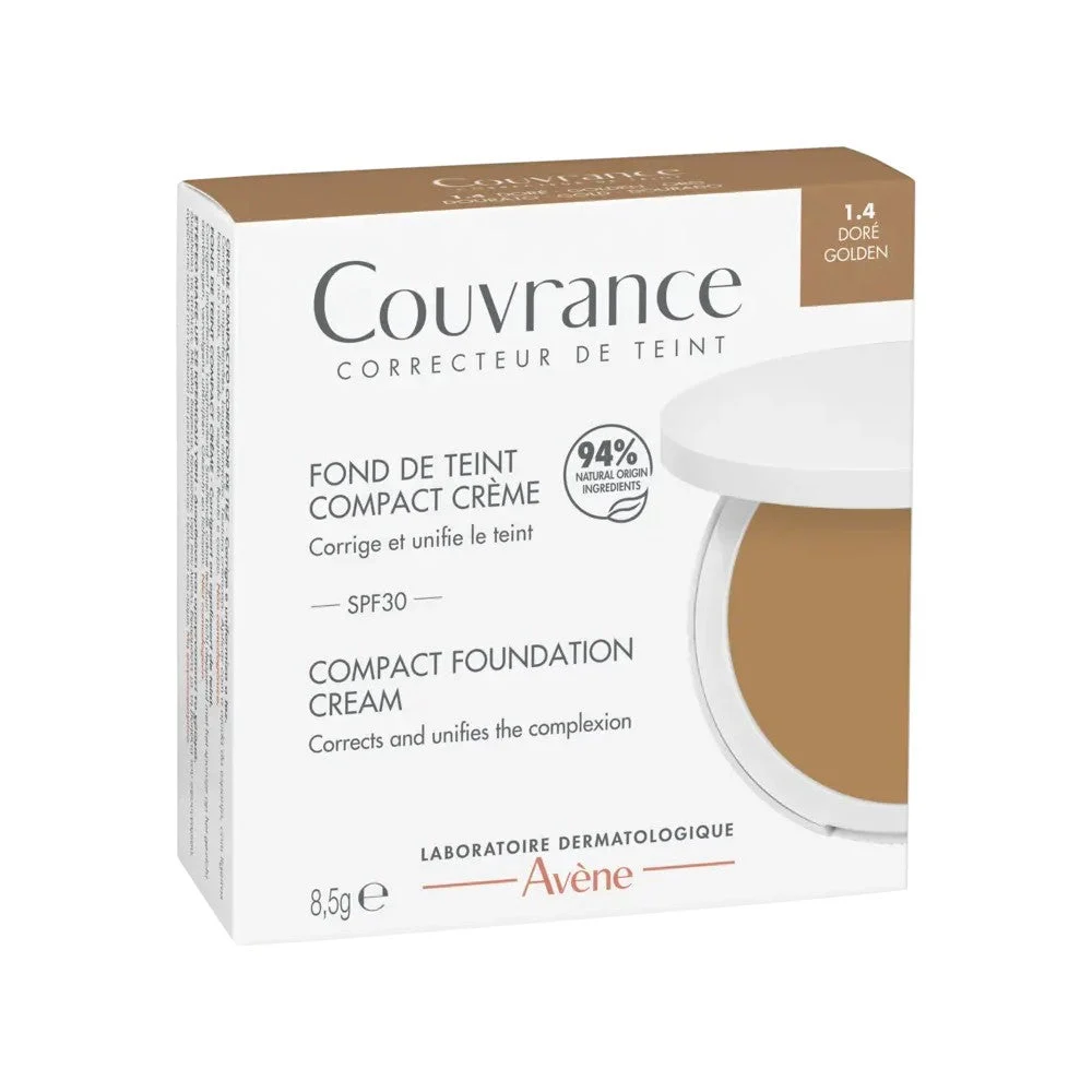 Avène Couvrance Compact Bräunungs-Gesichtscreme Nr. 5 Matt LSF 30