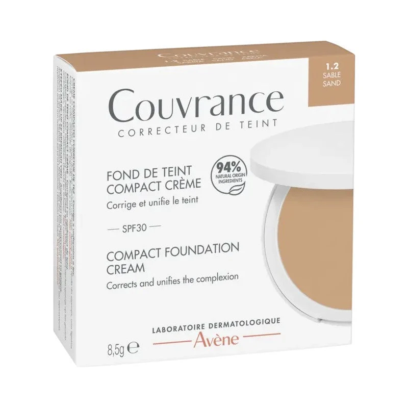 Avène Couvrance Compact Foundation Sand 1,2 LSF 30