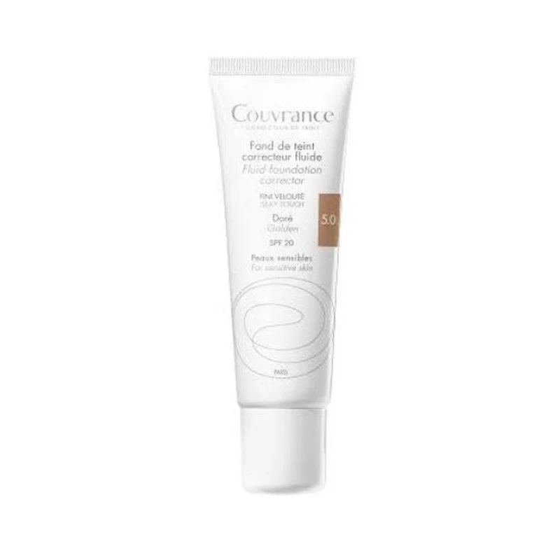 Avène Couvrance Golden Fluid Make-up Nº5 SPF20 (30ml)