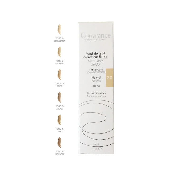 Avène Couvrance Natürliches Fluid Make-Up Nº2 SPF20 (30ml)