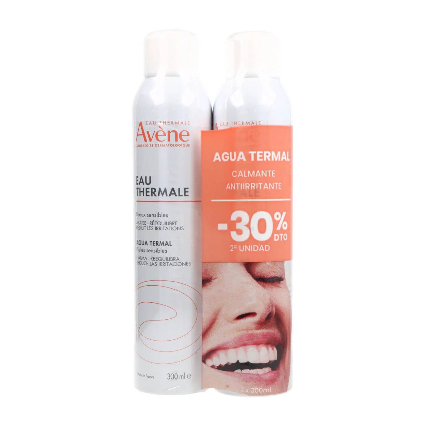 AVENE Agua Termal en Spray 2x300ml Precio Especial
