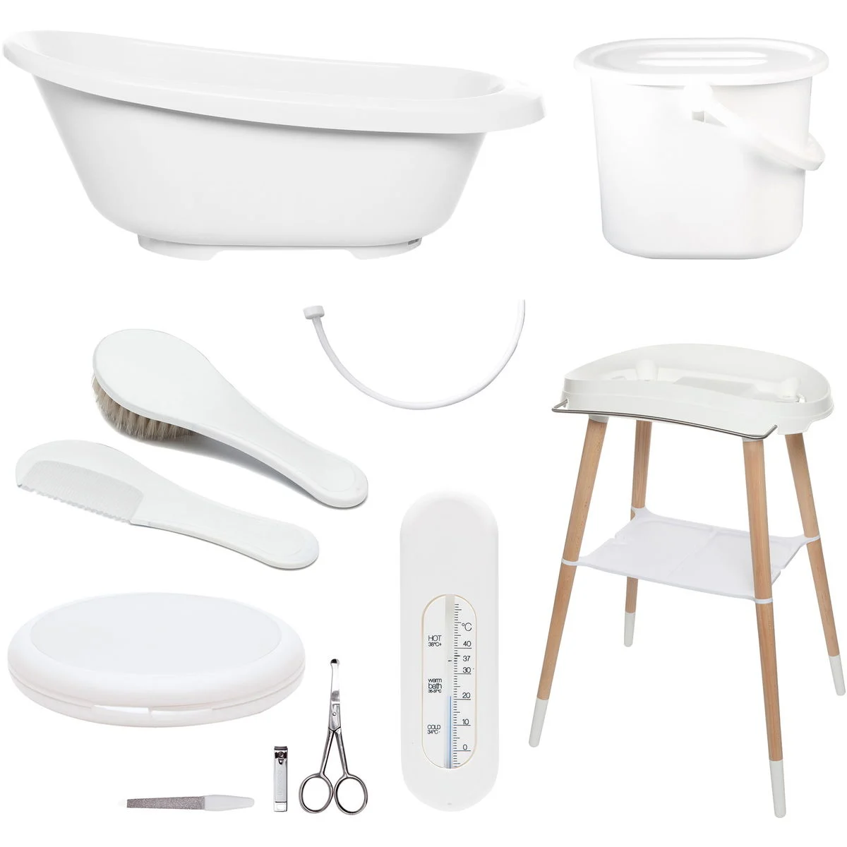 bébé jouBadeset Sense 7 teilig white