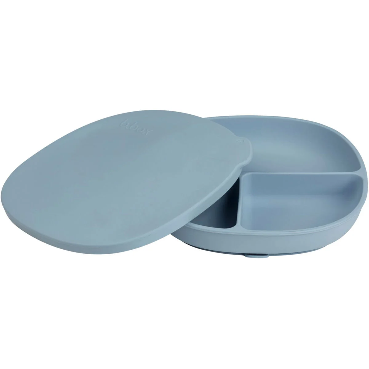 b.boxSilikonteller mit Deckel ocean