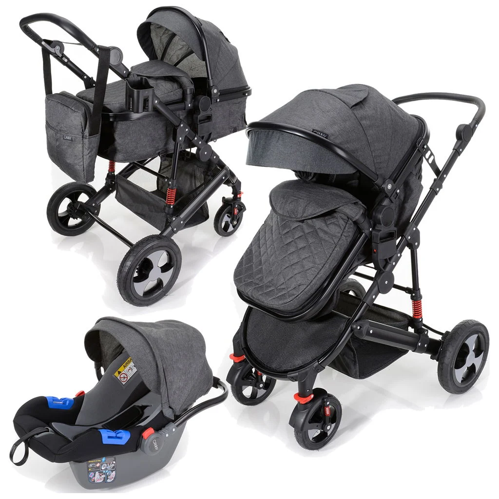 BABY PLUS 3in1 Kinderwagenset Canny