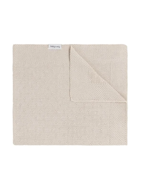 Baby's Only Babybettdecke Mood - Warm Linen - 100 x 135 cm