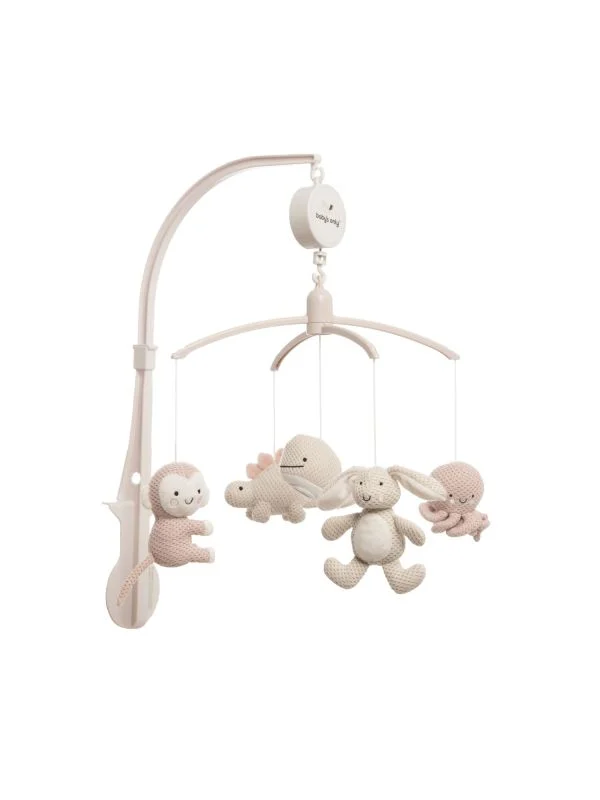 Baby's Only Heaven Musikmobile Animals Altrosa / Warm Linen