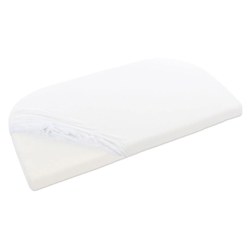 babybayBeistellbett Jersey Spannbetttuch Orig./Maxi/Boxspring weiss