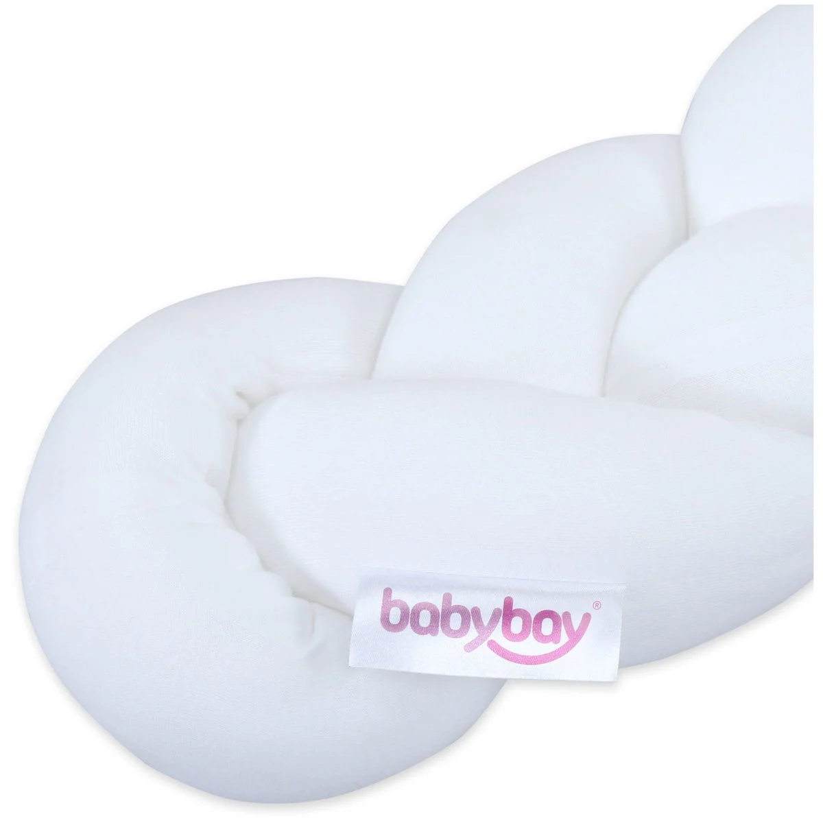 babybayNestchenschlange geflochten gross weiss