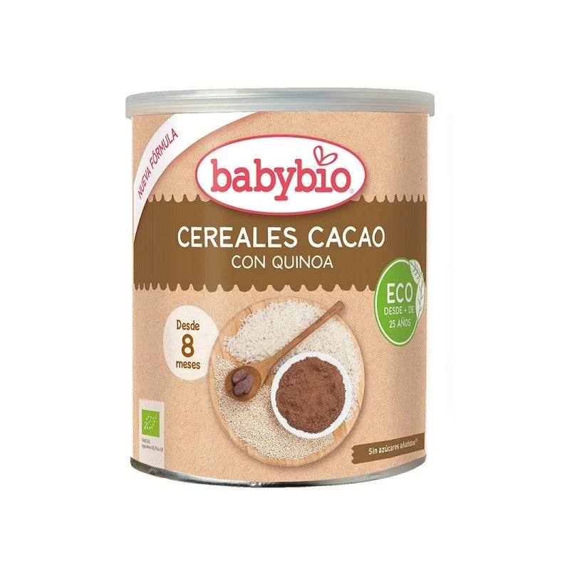 BABYBIO Bio-Kakao-Müsli mit Quinoa +8m 220g
