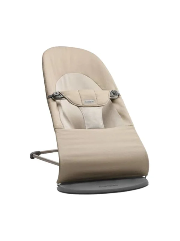 BabyBjörn Balance Soft Gewebte Wippe - Khaki Beige